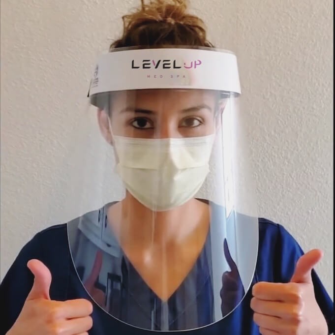 Level Up Med Spa Staff Face Sh